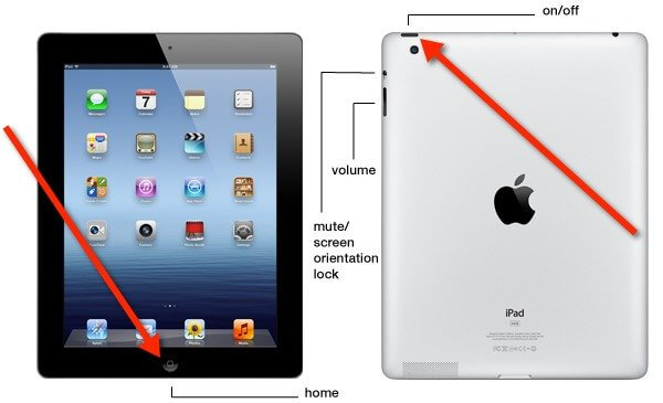 factory reset ipad mini 2 with buttons