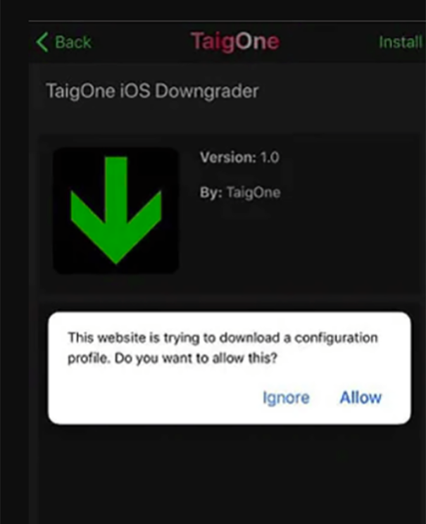 taione downgrader