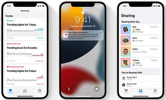 ios 16 health and fitness