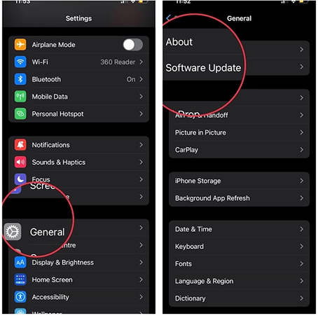 updata ios