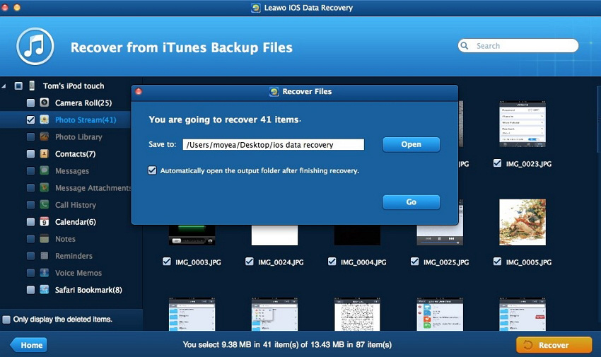 Преимущества и недостатки приложения Free iPhone Backup Extractor для MacOS версия 7.0