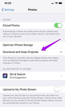 delete icloud synced photos