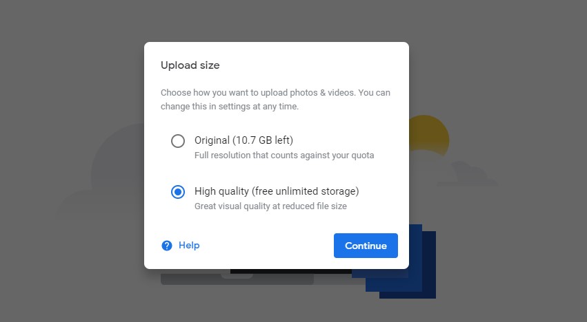 sync iphone photos to google photos