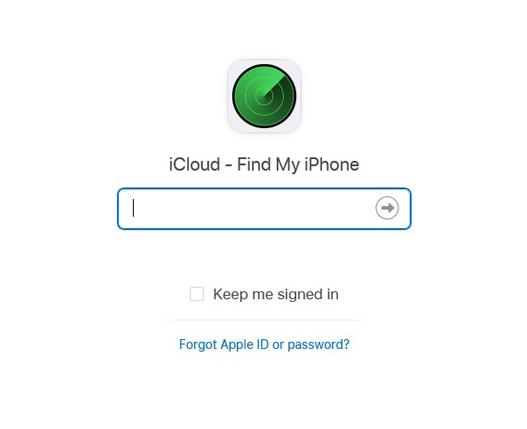 sign in icloud to reformat frozen iphone 6 without power button