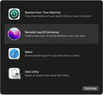 reinstalar macOS