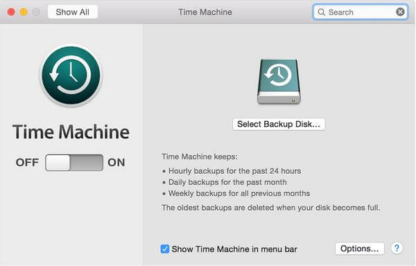 restore mac using time machine 10.9