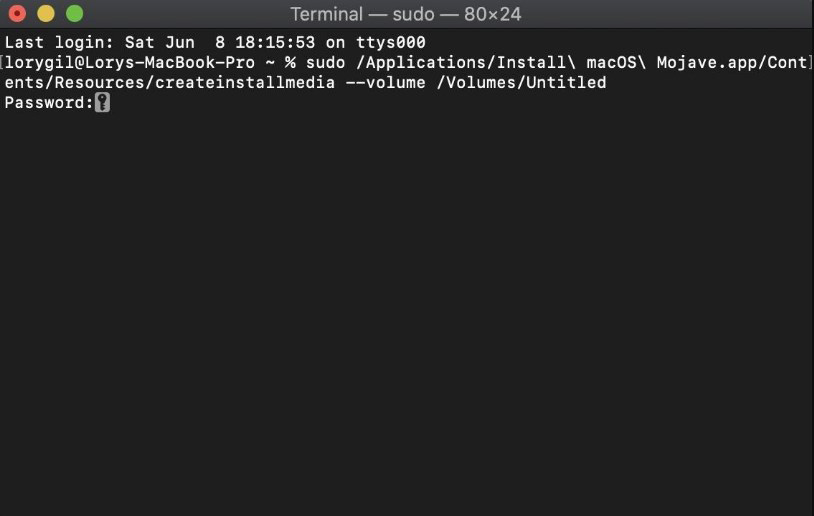 create bootable drive