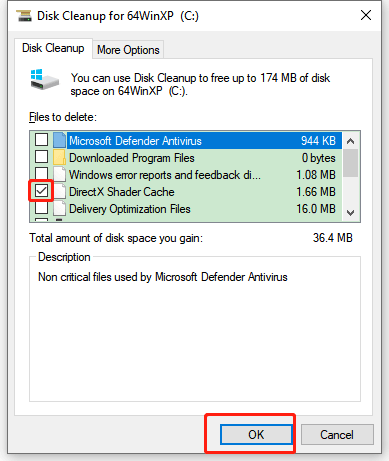 disk cleanup 2
