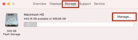 mac storage