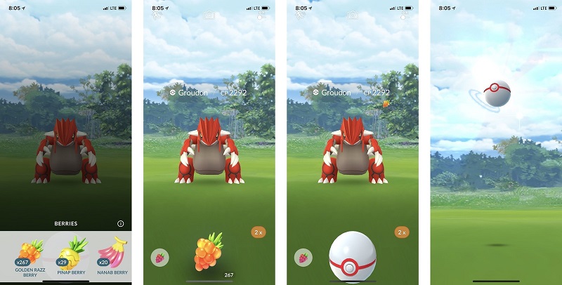 Pokémon GO  Groudon está disponível para captura até às 19h - Canaltech