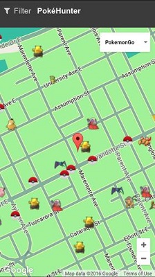 pokemon go live map resource sharing