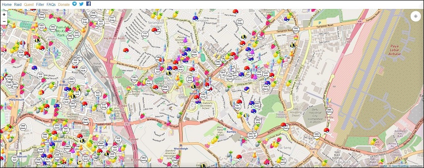 Карта на Покемон за Сингапур