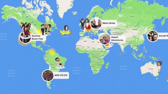 Snapchat karte standort faken ios