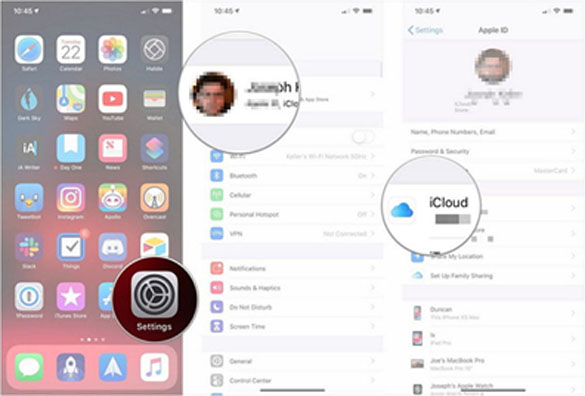 how to backup iphone to icloud drive