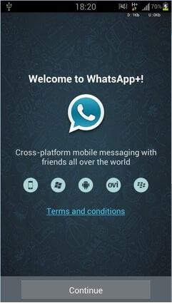 download whatsapp plus on android