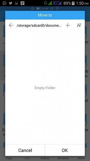 ex file explorer for whatsapp