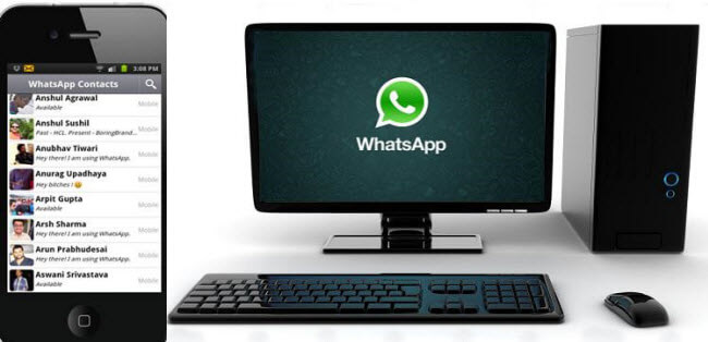 transfer whatsapp from iphone to pc