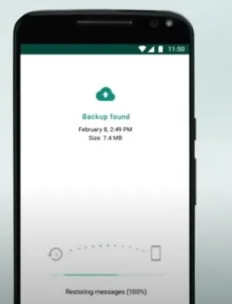 reinstalla whatsapp e ripristinalo