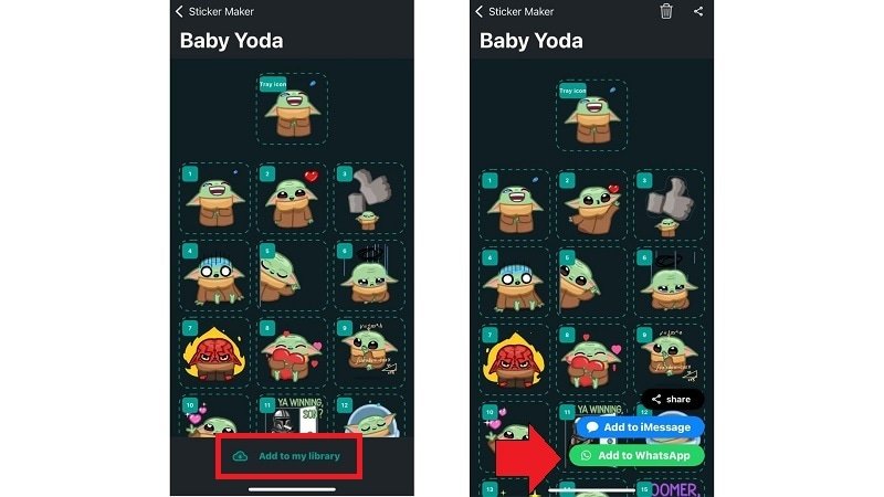 Sticker in WhatsApp nutzen