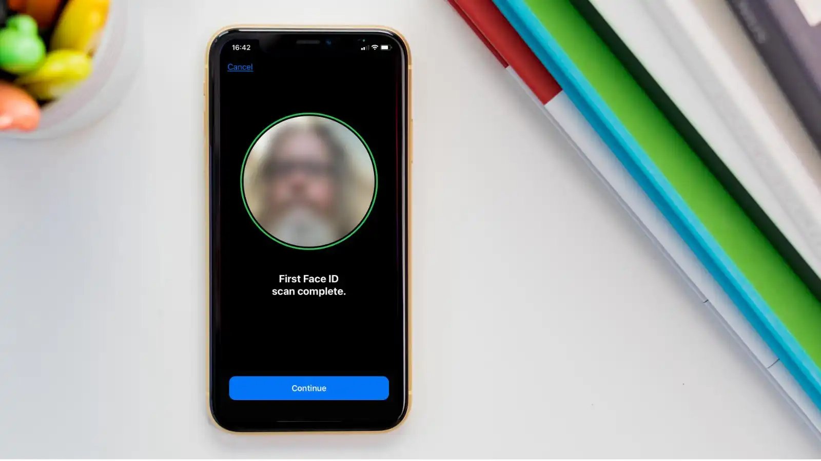 unlock iphone with face id