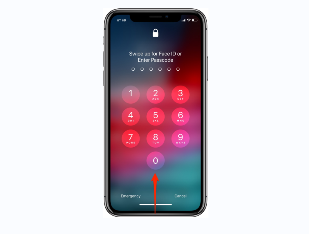 unlock iphone with passcode