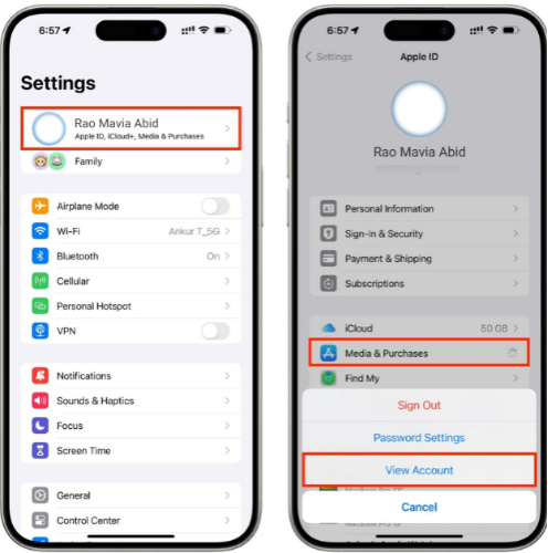 Update Your Apple ID Region